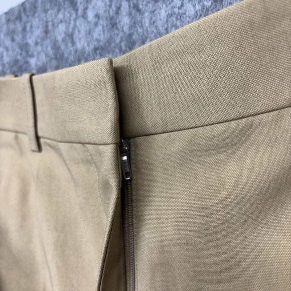 Victoria Beckham Trouser Pants Women's US 6 Balloon Pleated Tan Italy 29 x 29
